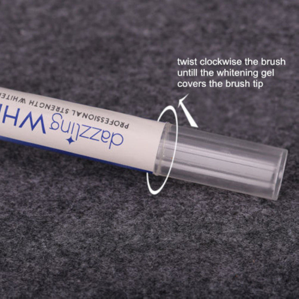 Rotating Teeth Whitening Pen for Brightening Smiles