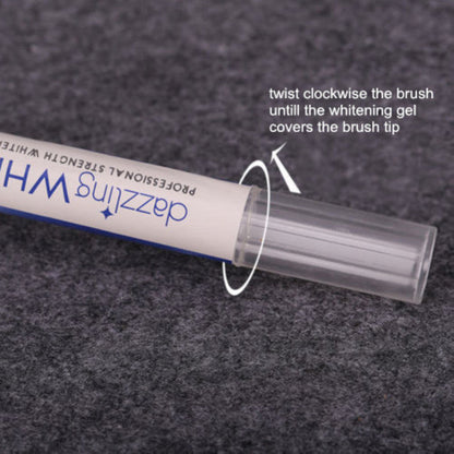 Rotating Teeth Whitening Pen for Brightening Smiles