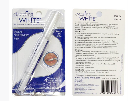 Rotating Teeth Whitening Pen for Brightening Smiles